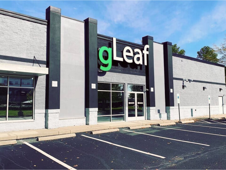 exterior photo of g leaf store